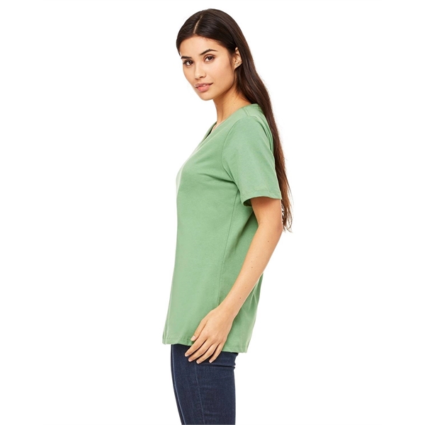 Bella + Canvas Ladies' Relaxed Jersey V-Neck T-Shirt - Bella + Canvas Ladies' Relaxed Jersey V-Neck T-Shirt - Image 11 of 218