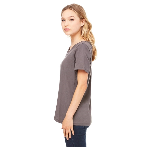 Bella + Canvas Ladies' Relaxed Jersey V-Neck T-Shirt - Bella + Canvas Ladies' Relaxed Jersey V-Neck T-Shirt - Image 17 of 218