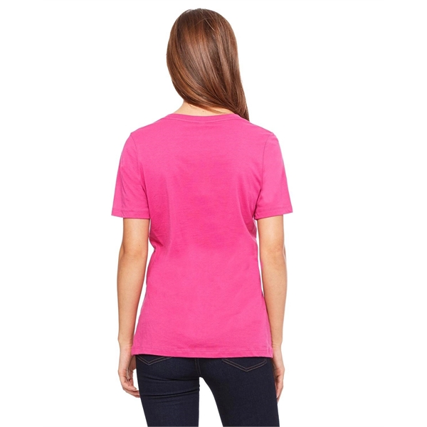 Bella + Canvas Ladies' Relaxed Jersey V-Neck T-Shirt - Bella + Canvas Ladies' Relaxed Jersey V-Neck T-Shirt - Image 19 of 218