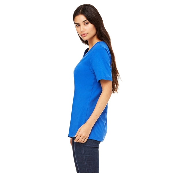 Bella + Canvas Ladies' Relaxed Jersey V-Neck T-Shirt - Bella + Canvas Ladies' Relaxed Jersey V-Neck T-Shirt - Image 24 of 218
