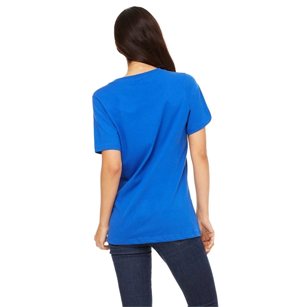 Bella + Canvas Ladies' Relaxed Jersey V-Neck T-Shirt - Bella + Canvas Ladies' Relaxed Jersey V-Neck T-Shirt - Image 25 of 218