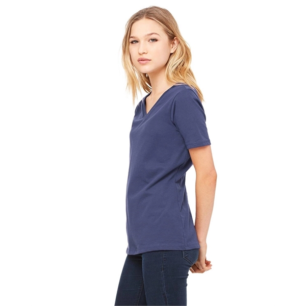 Bella + Canvas Ladies' Relaxed Jersey V-Neck T-Shirt - Bella + Canvas Ladies' Relaxed Jersey V-Neck T-Shirt - Image 26 of 218