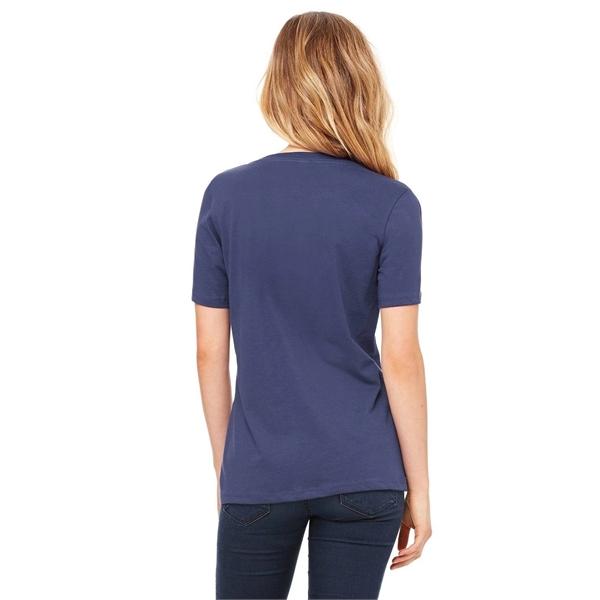 Bella + Canvas Ladies' Relaxed Jersey V-Neck T-Shirt - Bella + Canvas Ladies' Relaxed Jersey V-Neck T-Shirt - Image 27 of 220