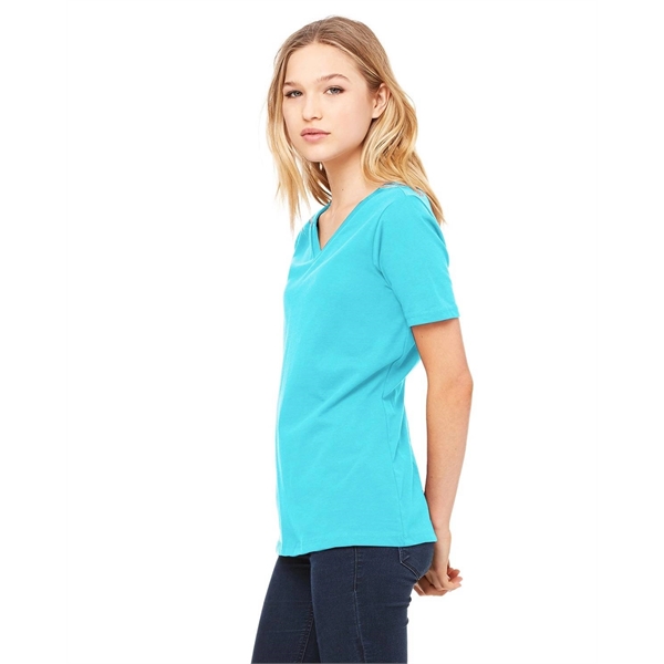 Bella + Canvas Ladies' Relaxed Jersey V-Neck T-Shirt - Bella + Canvas Ladies' Relaxed Jersey V-Neck T-Shirt - Image 28 of 220