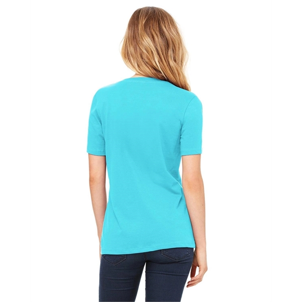 Bella + Canvas Ladies' Relaxed Jersey V-Neck T-Shirt - Bella + Canvas Ladies' Relaxed Jersey V-Neck T-Shirt - Image 29 of 220