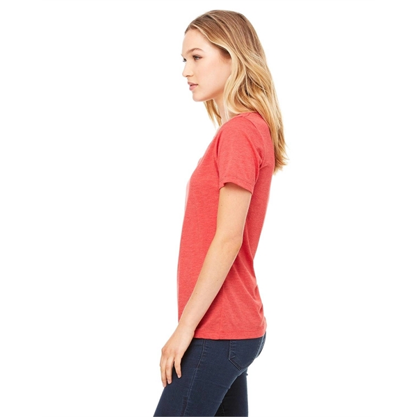 Bella + Canvas Ladies' Relaxed Jersey V-Neck T-Shirt - Bella + Canvas Ladies' Relaxed Jersey V-Neck T-Shirt - Image 35 of 218