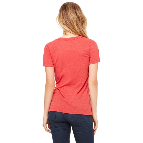 Bella + Canvas Ladies' Relaxed Jersey V-Neck T-Shirt - Bella + Canvas Ladies' Relaxed Jersey V-Neck T-Shirt - Image 36 of 218
