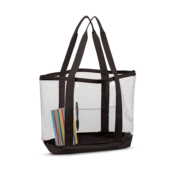 Large clear tote clearance bag