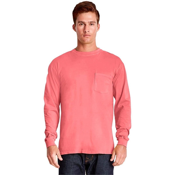 Next Level Apparel Adult Inspired Dye Long-Sleeve Crew wi... - Next Level Apparel Adult Inspired Dye Long-Sleeve Crew wi... - Image 0 of 23