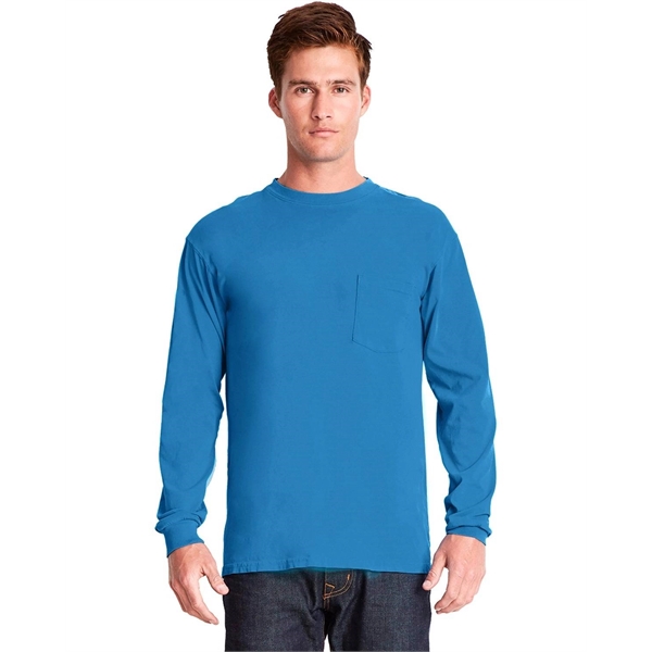 Next Level Apparel Adult Inspired Dye Long-Sleeve Crew wi... - Next Level Apparel Adult Inspired Dye Long-Sleeve Crew wi... - Image 4 of 23