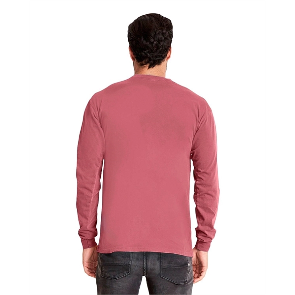 Next Level Apparel Adult Inspired Dye Long-Sleeve Crew wi... - Next Level Apparel Adult Inspired Dye Long-Sleeve Crew wi... - Image 7 of 23