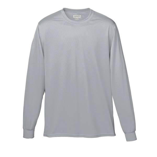 Augusta Sportswear Adult Wicking Long-Sleeve T-Shirt - Augusta Sportswear Adult Wicking Long-Sleeve T-Shirt - Image 6 of 65