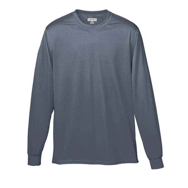 Augusta Sportswear Adult Wicking Long-Sleeve T-Shirt - Augusta Sportswear Adult Wicking Long-Sleeve T-Shirt - Image 39 of 65