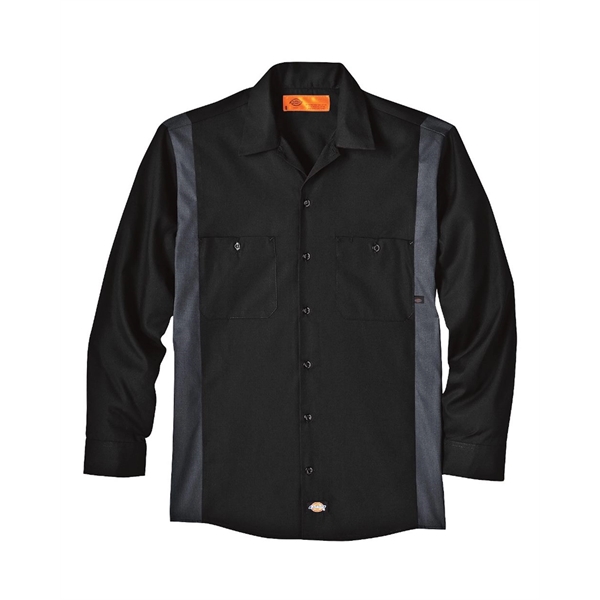 Dickies Industrial Colorblocked Long Sleeve Shirt - Dickies Industrial Colorblocked Long Sleeve Shirt - Image 0 of 8