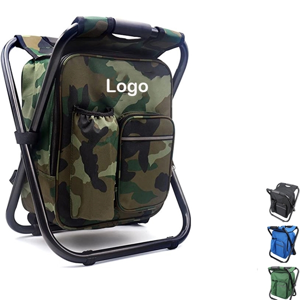 3 In 1 Camping Chair Backpack With Cooler - 3 In 1 Camping Chair Backpack With Cooler - Image 0 of 4