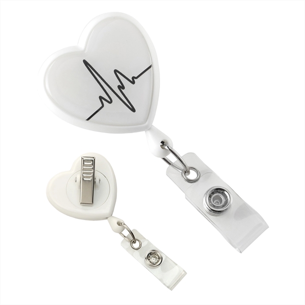 Heart Health Badge Reel w/ Swivel Back - Heart Health Badge Reel w/ Swivel Back - Image 0 of 0