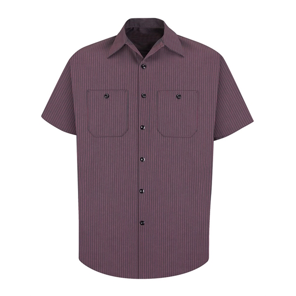 Red Kap Industrial Short Sleeve Work Shirt - Red Kap Industrial Short Sleeve Work Shirt - Image 54 of 76