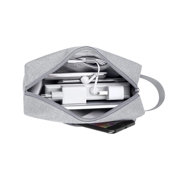 Custom Portable Electronic Accessories Organizer Travel Bag - Custom Portable Electronic Accessories Organizer Travel Bag - Image 2 of 12