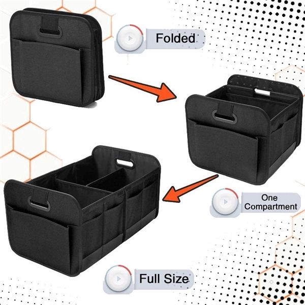 Foldable Trunk Storage Organizer - Foldable Trunk Storage Organizer - Image 4 of 4