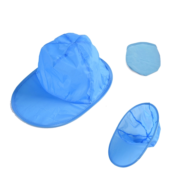 Lightweight Folding Polyester Cap - Lightweight Folding Polyester Cap - Image 3 of 3