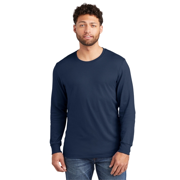 Jerzees Premium Blend Ring Spun Long Sleeve T-Shirt - Jerzees Premium Blend Ring Spun Long Sleeve T-Shirt - Image 9 of 34