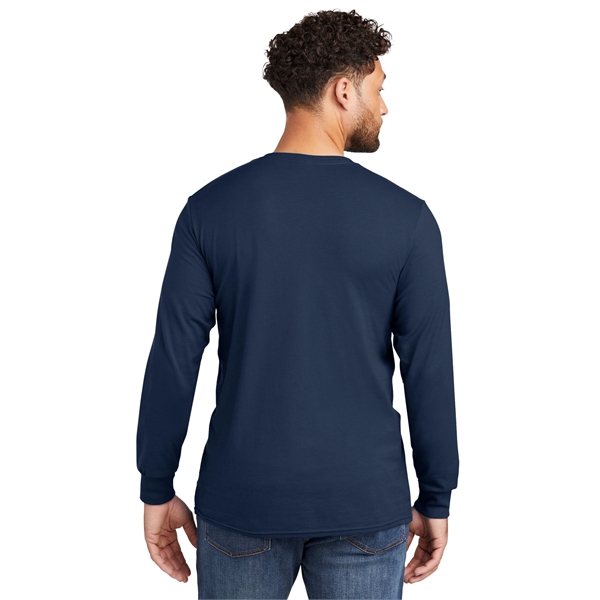 Jerzees Premium Blend Ring Spun Long Sleeve T-Shirt - Jerzees Premium Blend Ring Spun Long Sleeve T-Shirt - Image 10 of 34