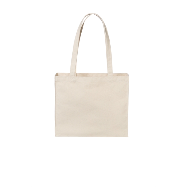 Port Authority Cotton Canvas Shopper Tote - Port Authority Cotton Canvas Shopper Tote - Image 2 of 2