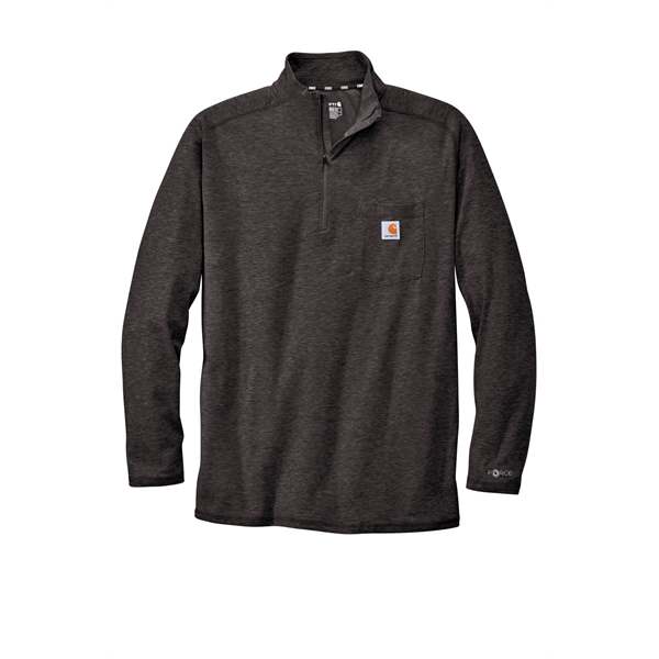 Carhartt Force 1/4-Zip Long Sleeve T-Shirt - Carhartt Force 1/4-Zip Long Sleeve T-Shirt - Image 6 of 20