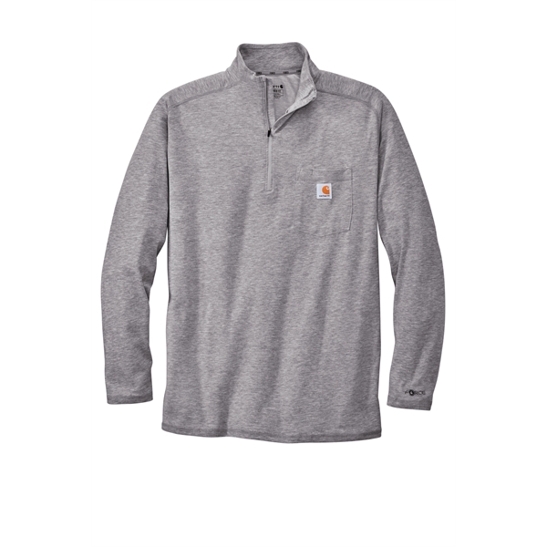 Carhartt Force 1/4-Zip Long Sleeve T-Shirt - Carhartt Force 1/4-Zip Long Sleeve T-Shirt - Image 11 of 20