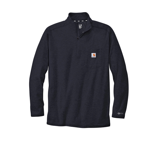 Carhartt Force 1/4-Zip Long Sleeve T-Shirt - Carhartt Force 1/4-Zip Long Sleeve T-Shirt - Image 15 of 20