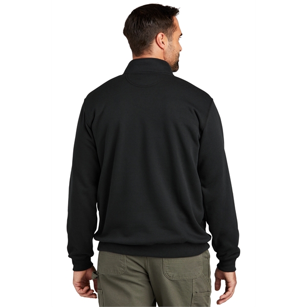 Carhartt Midweight 1/4-Zip Mock Neck Sweatshirt - Carhartt Midweight 1/4-Zip Mock Neck Sweatshirt - Image 1 of 19