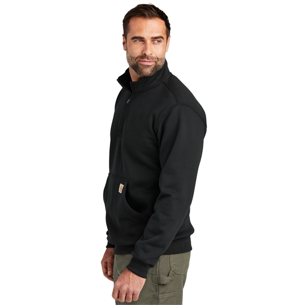 Carhartt Midweight 1/4-Zip Mock Neck Sweatshirt - Carhartt Midweight 1/4-Zip Mock Neck Sweatshirt - Image 2 of 19