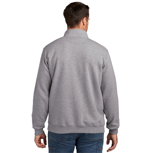 Carhartt Midweight 1/4-Zip Mock Neck Sweatshirt - Carhartt Midweight 1/4-Zip Mock Neck Sweatshirt - Image 10 of 19