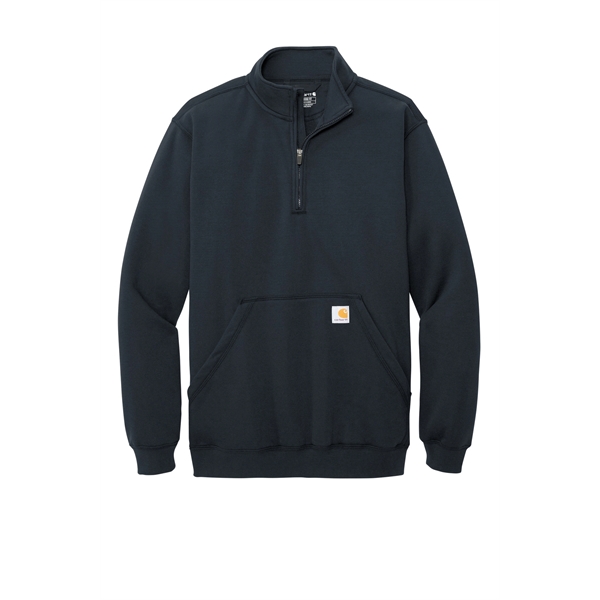 Carhartt Midweight 1/4-Zip Mock Neck Sweatshirt - Carhartt Midweight 1/4-Zip Mock Neck Sweatshirt - Image 17 of 19