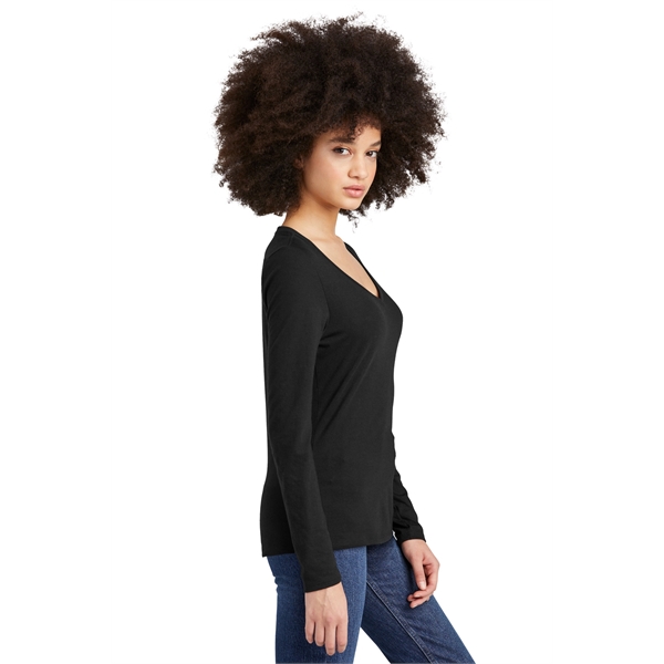 District Women's Perfect Tri Long Sleeve V-Neck Tee - District Women's Perfect Tri Long Sleeve V-Neck Tee - Image 2 of 49
