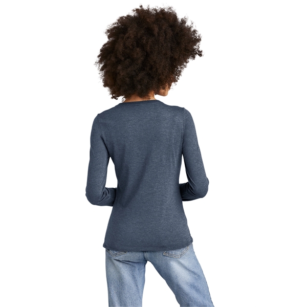 District Women's Perfect Tri Long Sleeve V-Neck Tee - District Women's Perfect Tri Long Sleeve V-Neck Tee - Image 19 of 49