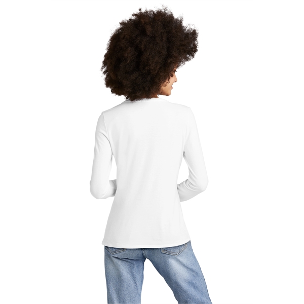 District Women's Perfect Tri Long Sleeve V-Neck Tee - District Women's Perfect Tri Long Sleeve V-Neck Tee - Image 24 of 49