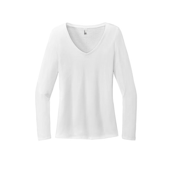 District Women's Perfect Tri Long Sleeve V-Neck Tee - District Women's Perfect Tri Long Sleeve V-Neck Tee - Image 26 of 49