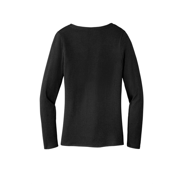District Women's Perfect Tri Long Sleeve V-Neck Tee - District Women's Perfect Tri Long Sleeve V-Neck Tee - Image 29 of 49