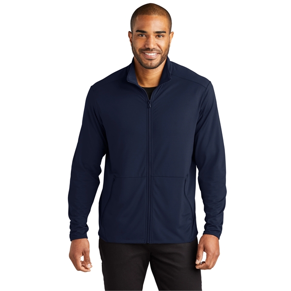 Port Authority Accord Stretch Fleece Full-Zip - Port Authority Accord Stretch Fleece Full-Zip - Image 4 of 18