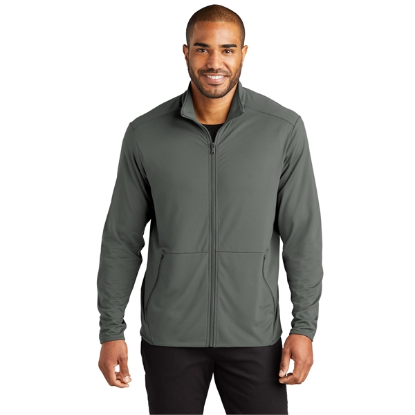 Port Authority Accord Stretch Fleece Full-Zip - Port Authority Accord Stretch Fleece Full-Zip - Image 9 of 18