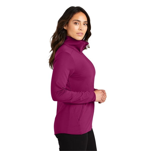 Port Authority Women's Accord Stretch Fleece Full-Zip - Port Authority Women's Accord Stretch Fleece Full-Zip - Image 2 of 23