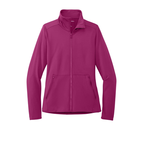 Port Authority Women's Accord Stretch Fleece Full-Zip - Port Authority Women's Accord Stretch Fleece Full-Zip - Image 3 of 23