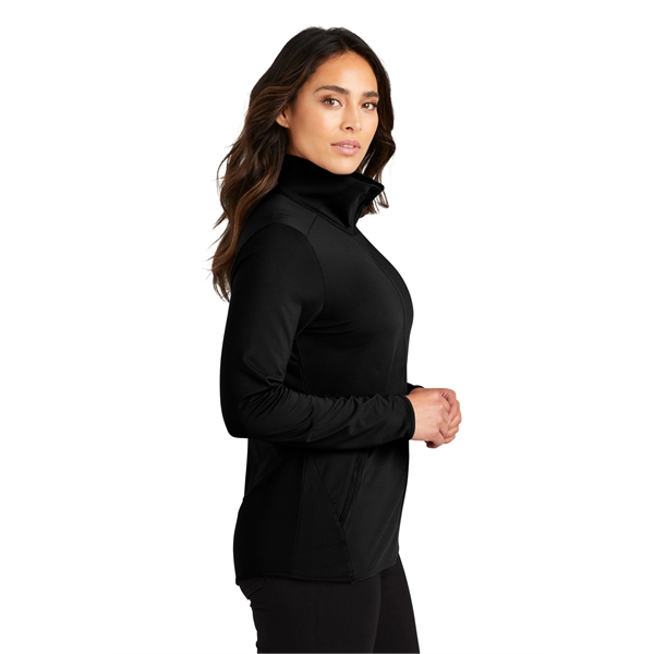 Port Authority Women's Accord Stretch Fleece Full-Zip - Port Authority Women's Accord Stretch Fleece Full-Zip - Image 6 of 23