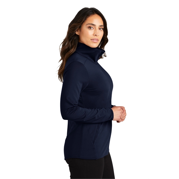 Port Authority Women's Accord Stretch Fleece Full-Zip - Port Authority Women's Accord Stretch Fleece Full-Zip - Image 11 of 23