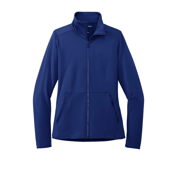 Port Authority Women's Accord Stretch Fleece Full-Zip - Port Authority Women's Accord Stretch Fleece Full-Zip - Image 22 of 23