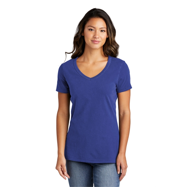 Port & Company Women's Beach Wash Garment-Dyed V-Neck Tee - Port & Company Women's Beach Wash Garment-Dyed V-Neck Tee - Image 0 of 44