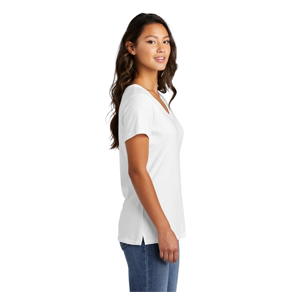 Port & Company Women's Beach Wash Garment-Dyed V-Neck Tee - Port & Company Women's Beach Wash Garment-Dyed V-Neck Tee - Image 41 of 44