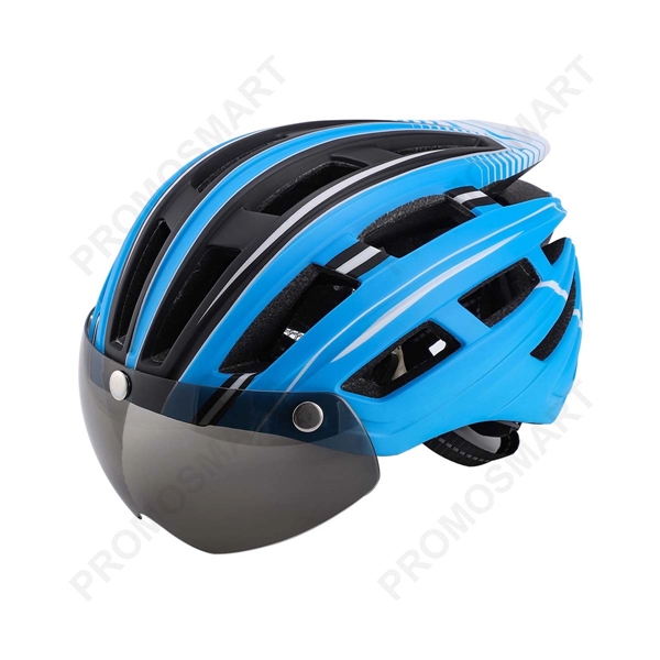 Adjustable Bicycle Helmet With Rear Light - Adjustable Bicycle Helmet With Rear Light - Image 1 of 2