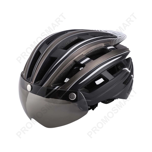 Adjustable Bicycle Helmet With Rear Light - Adjustable Bicycle Helmet With Rear Light - Image 2 of 2